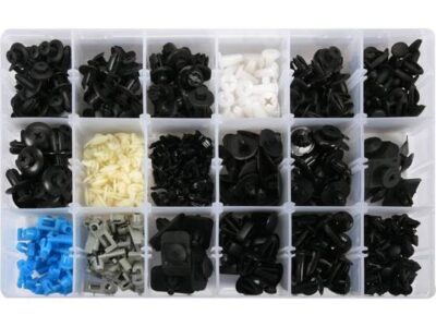 Bộ 475 chốt nở nhựa Mazda Yato YT-06658 - Ba Lan