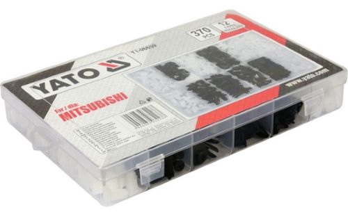 Bộ 370 chốt nở nhựa Mitsubishi Yato YT-06659 - Ba Lan