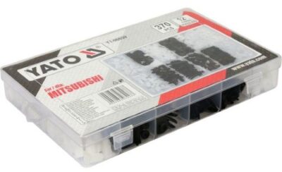 Bộ 370 chốt nở nhựa Mitsubishi Yato YT-06659 - Ba Lan