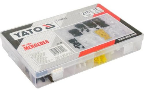 Bộ 270 chốt nở nhựa Mercedes Yato YT-06662 - Ba Lan