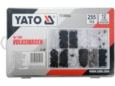 Bộ 255 chốt nở nhựa Volkswagen Yato YT-06663 - Ba Lan