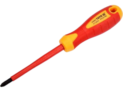 Tuốc nơ vít 4 cạnh cách điện PH2x100x6MM Yato YT-2823