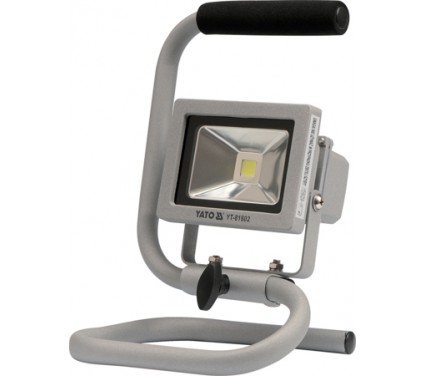 Đèn pha led di động 10w 1 bóng Led 700lm Yato YT-81802 - Ba Lan