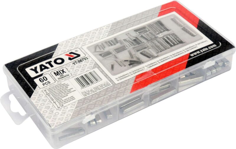 Bộ 60 chốt Lavet đủ size Yato YT-06793 - Ba Lan