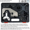 Bộ cân cam động cơ xăng Ford/Mazda/Volvo 8 chi tiết Yato YT-06028 - Ba Lan