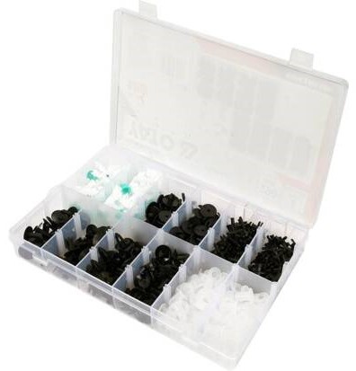 Bộ 290 chốt nở nhựa BMW Yato YT-06661 - Ba Lan