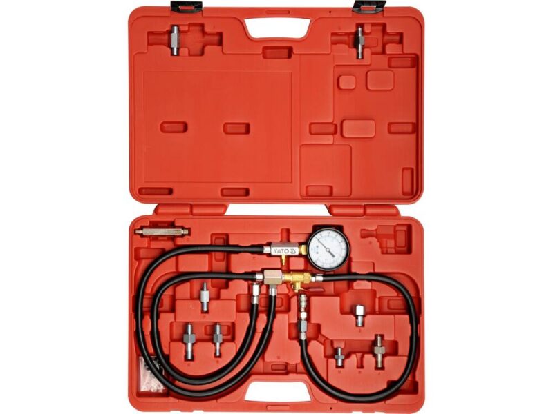 Bộ kiểm tra áp suất nguyên liệu 10 chi tiết YATO YT-0670 - Ba Lan