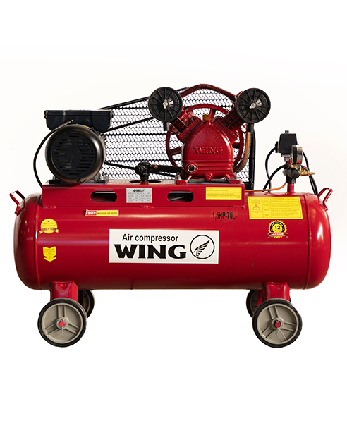 Máy Nén Khí Dây Đai TM-V-0.12/8-70L 1.5HP Pegasus Máy Nén Khí Dây Đai TM-V-0.12/8-70L 1.5HP Pegasus