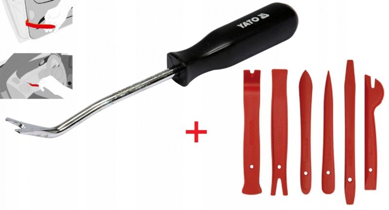 Bộ tháo lắp nội thất ôtô 6 chi tiết YATO YT-0837