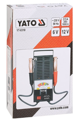 Máy kiểm tra ắc quy đồng hồ cơ 6/12V Yato YT-8310 - Ba Lan
