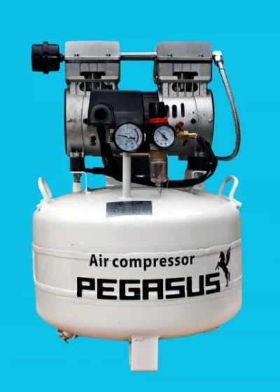 MÁY NÉN KHÍ KHÔNG DẦU,GIẢM ÂM PEGASUS Model: TM- OF550- 40L