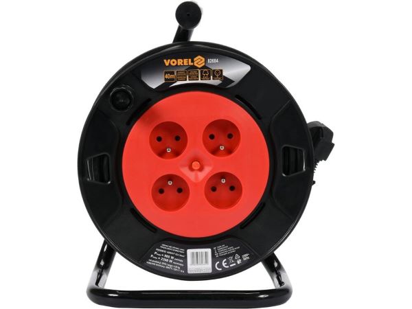 Cuộn dây điện Rulo lõi đồng 3X1/25M VOREL82682 - Ba Lan