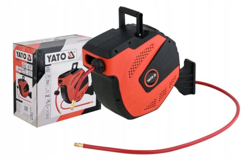 Dây hơi tự rút 9.5mm x 15m Yato YT-24245 Ba Lan