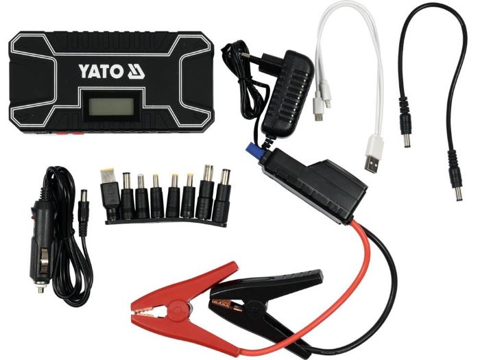 Pin sạc dự phòng - Kích sạc đề ô tô cực đại 200A Yato YT-83082 Ba Lan