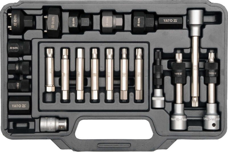 Bộ dụng cụ mở puly máy phát 22 chi tiết Yato YT-04211 Ba Lan