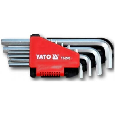 Bộ 10 Lục giác 2-12mm Yato YT-0508