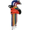 Bộ lục giác đầu sao 9 chi tiết nhiều màu sắc Yato YT-05631