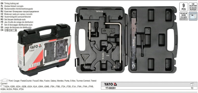Bộ dụng cụ cân cam động cơ Ford Yato YT-060261 Ba Lan