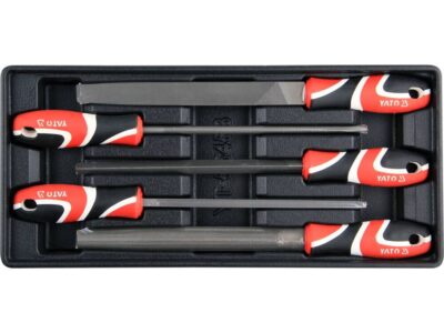 Bộ dũa chữ nhật, tròn, tam giác, vuông, bán nguyệt Yato YT-55453