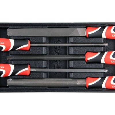 Bộ dũa chữ nhật, tròn, tam giác, vuông, bán nguyệt Yato YT-55453