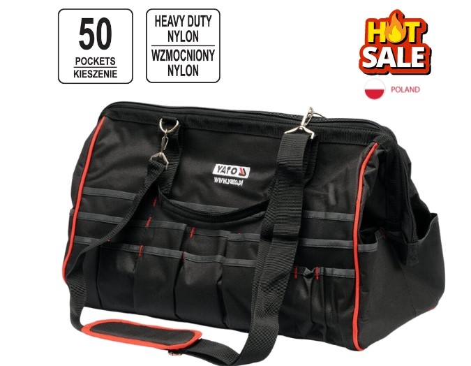 Túi Đựng Đồ Nghề 50 Ngăn 18" YATO YT-7430 Túi Đựng Đồ Nghề 50 Ngăn 18" YATO YT-7430