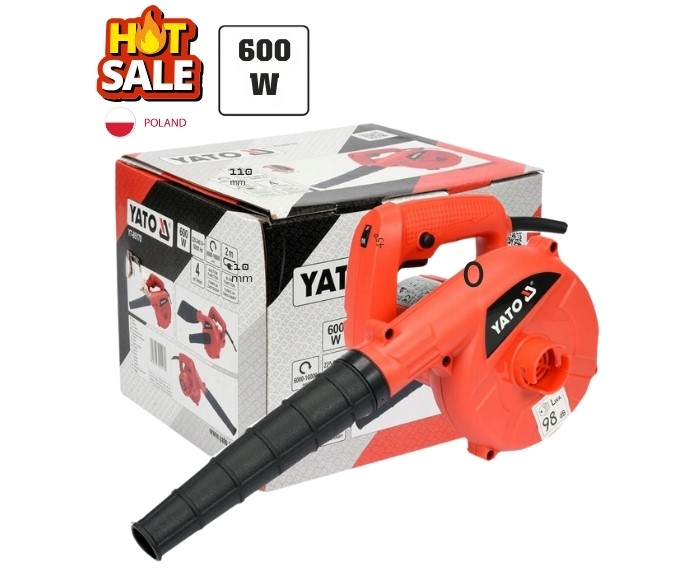 Máy thổi bụi cầm tay 600W Yato YT-85170 Ba Lan