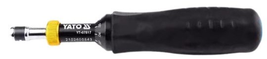 Cần Xiết Lực Kiểu Tuốc Nơ Vít 1/4" Yato YT-07517 Ba Lan