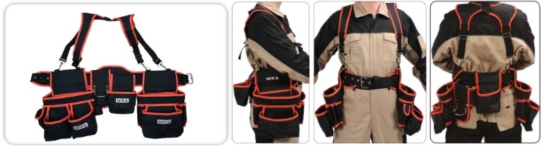 Túi Đựng Đồ Nghề Đeo Lưng YATO YT-74070 Túi Đựng Đồ Nghề Đeo Lưng YATO YT-74070