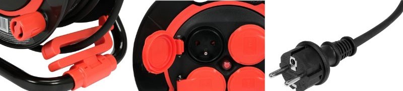 Cuộn dây điện Rulo 20M lõi đồng 3Gx1.5mm² Yato YT-81052- Ba Lan
