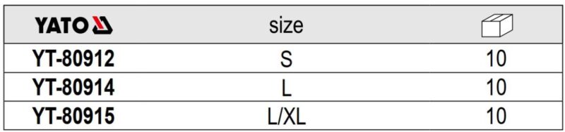 Quần yếm bảo hộ lao động dòng ANDESITE Size S -XL Yato YT-80912