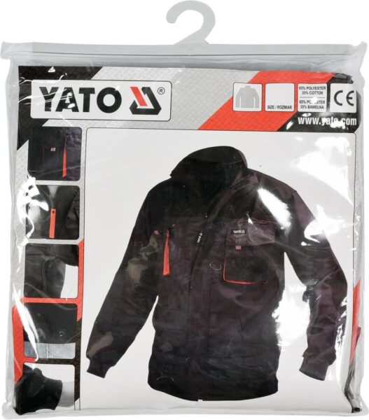 Áo khoác bảo hộ lao động Basalt 7 túi Size: S - XXL Yato YT-80140 - Ba Lan