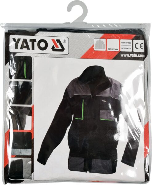 Áo khoác bảo hộ lao động Palea 7 túi Size: S - XXL Yato YT-80158 - Ba Lan