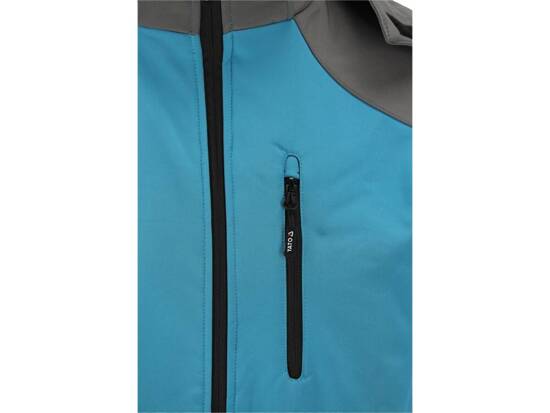 Áo khoác co giãn softshell màu xanh xám size từ: S - 3XL Yato YT-79560 - Ba Lan