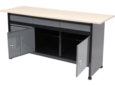 Bàn nguội cơ khí kèm tủ Workshop 700x600x840mm Vorel-58456