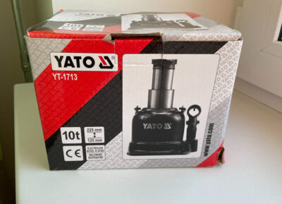 Kích thủy lực 2 pistong loại lùn 208mm YATO YT-1713 - Ba Lan