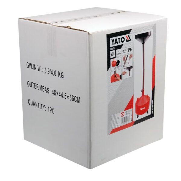 Bình hứng dầu nhớt thải 20L Yato YT-0718 - Ba Lan