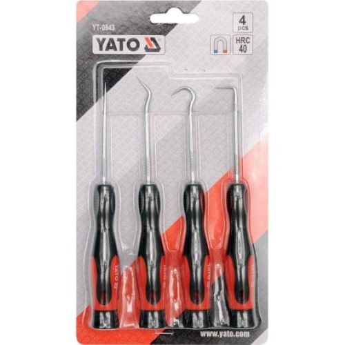Bộ 4 cây mini nạy móc seal phớt Yato YT-0843 - Ba Lan