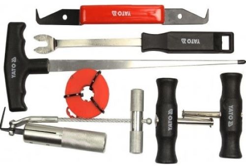 Bộ dụng cụ tháo kính chắn gió ô tô 7 chi tiết Yato YT-0845 - Ba Lan