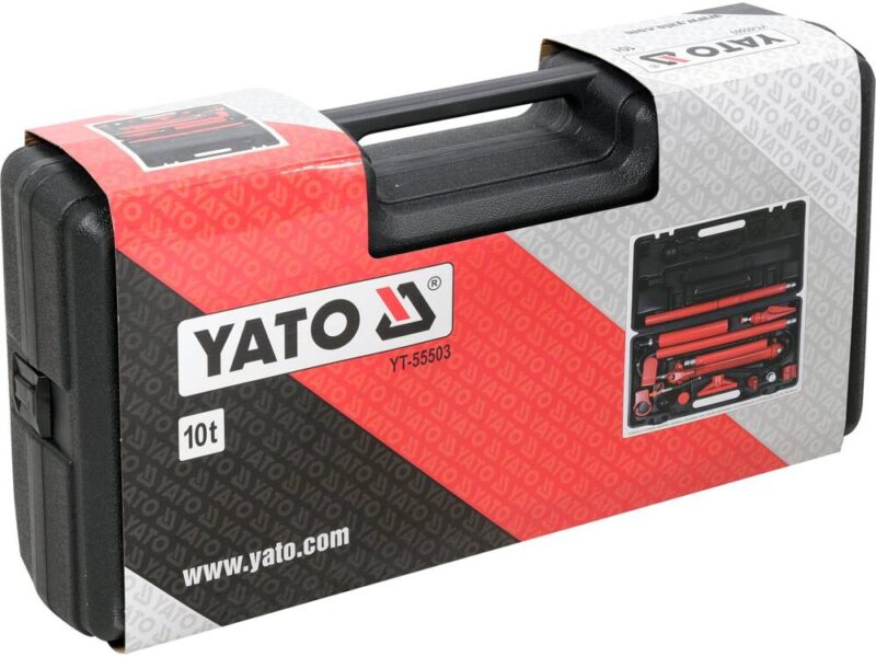 Bộ vam thủy lực kéo nắn khung xe tai nạn 10 Tấn Yato YT-55503 - Ba Lan