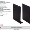 Cặp giá ghép hộp tủ phụ bàn nguội Yato YT-08922 - Ba Lan