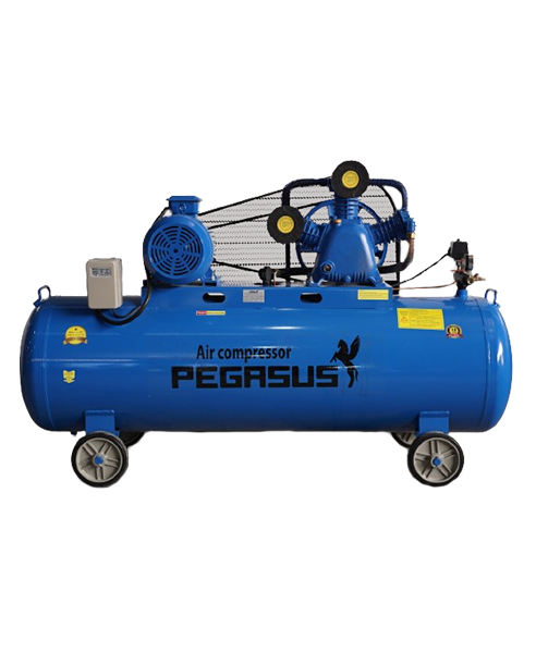 Máy Nén Khí Dây Đai M-W-0.67/12.5-330L 10HP Pegasus Máy Nén Khí Dây Đai TM-W-0.67/12.5-330L 7.5HP