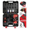 Combo máy mở Bulong 700Nm 1/2" 21 Chi Tiết X2 PIN Yato YT-82807