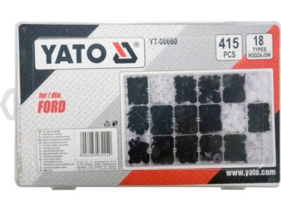 Bộ 415 chốt nở nhựa Ford Yato YT-06660 - Ba Lan