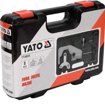 Bộ cân cam động cơ xăng Ford/Mazda/Volvo 8 chi tiết Yato YT-06028 - Ba Lan