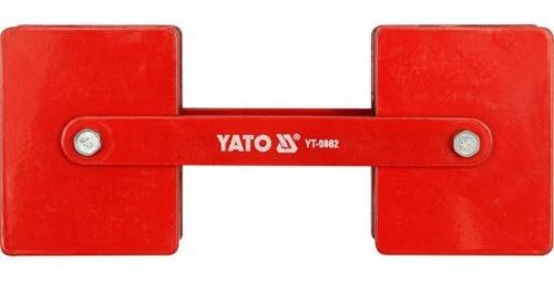 Bộ 2 ke góc nam châm hàn lực hút 22.5kg xoay 360° Yato YT-0862 - Ba Lan