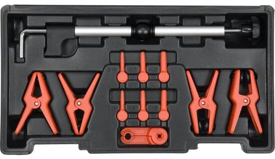 Bộ kẹp và chặn ống nhiên liệu 12 chi tiết Yato YT-08392 - Ba Lan