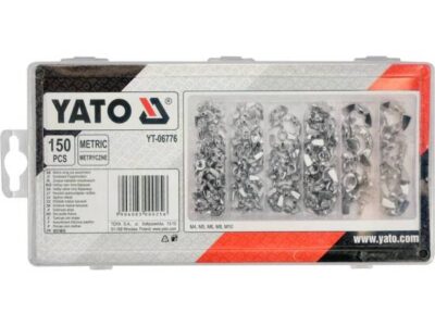 Bộ 150 đai ốc cánh bướm đủ size Yato YT-06776 - Ba Lan