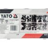 Bộ 150 ốc lục giác chìm đủ size Yato YT-06777 - Ba Lan