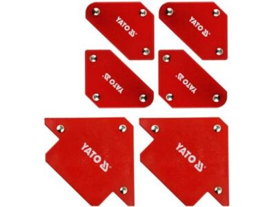 Bộ 6 ke góc nam châm hàn lực hút 4.5/11.5kg Yato YT-08678 - Ba Lan