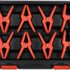 Bộ 8 kẹp ống nhiên liệu Yato YT-08391 - Ba Lan
